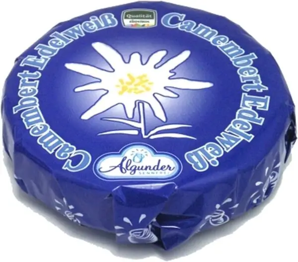 Camembert Edelweiß Cheese Dairy Lagunda Approx. 250 gr.